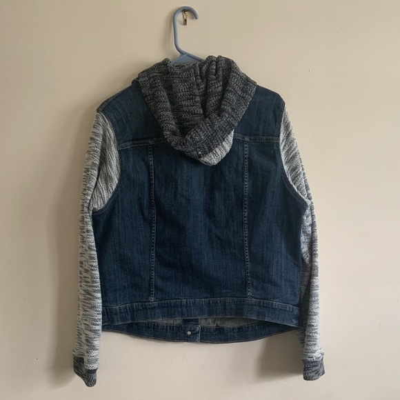 Denim French Terry Jacket - Picture 4 of 16